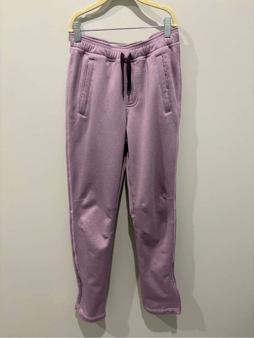 L.L. Bean Kids Lavender Drawstring Jogger Sweatpants